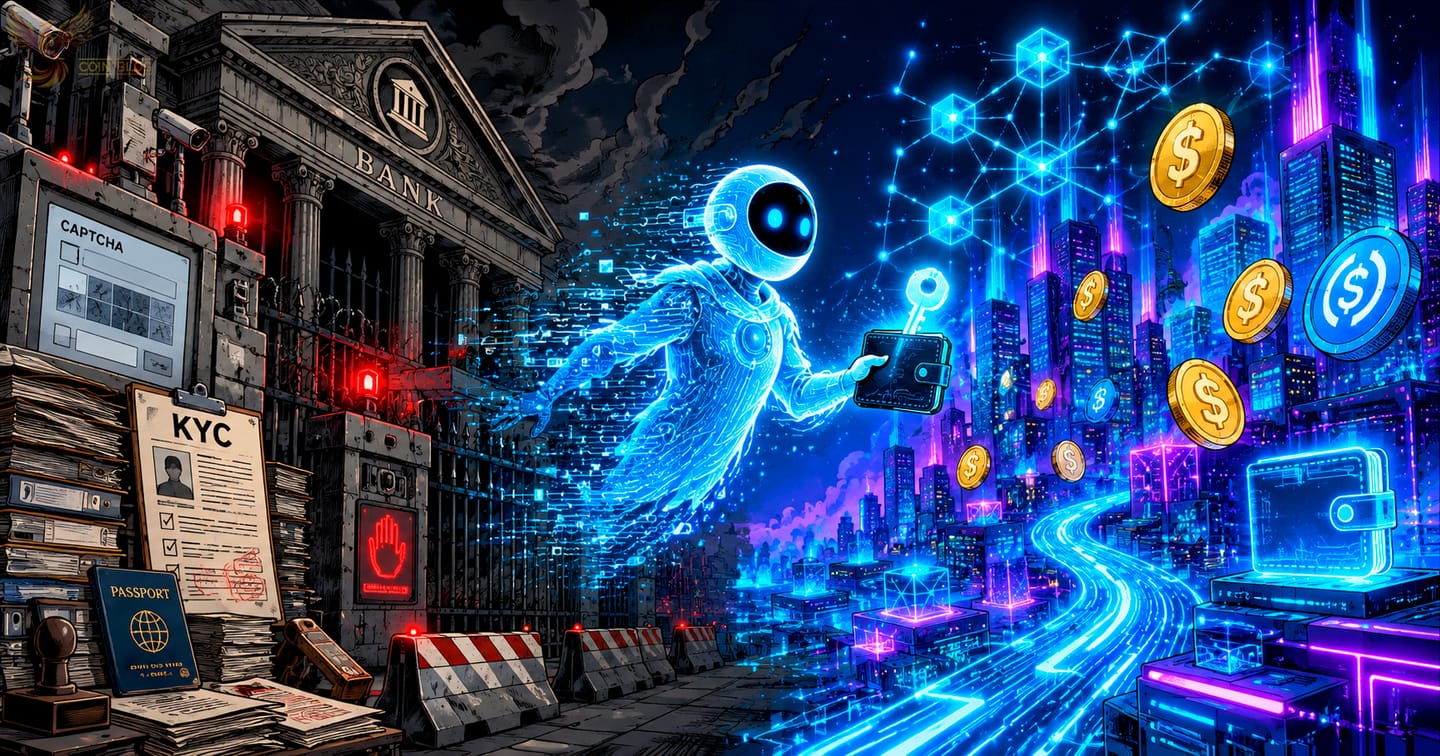 Why AI Agents Are Becoming Crypto-Native Payers Before They're Bank-Native